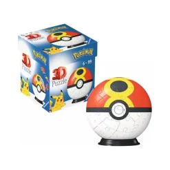 Ravensburger 3D Puslespill 54 brikker - Pokémon Repeat Ball