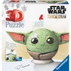 Ravensburger 3D Puslespill 72 Brikker - Star Wars Mandalorian: Yoda