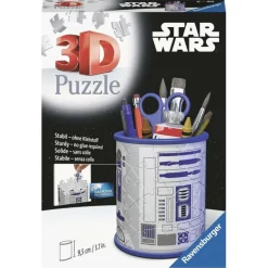 Ravensburger 3D Puslespill 54 Brikker - Star Wars R2D2 Blyantholder