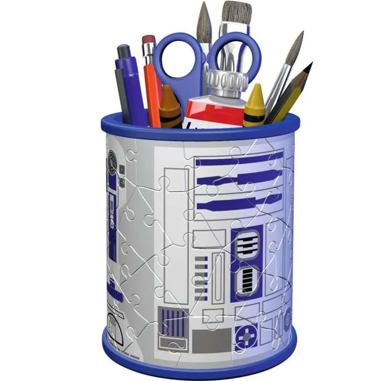 Ravensburger 3D Puslespill 54 Brikker - Star Wars R2D2 Blyantholder