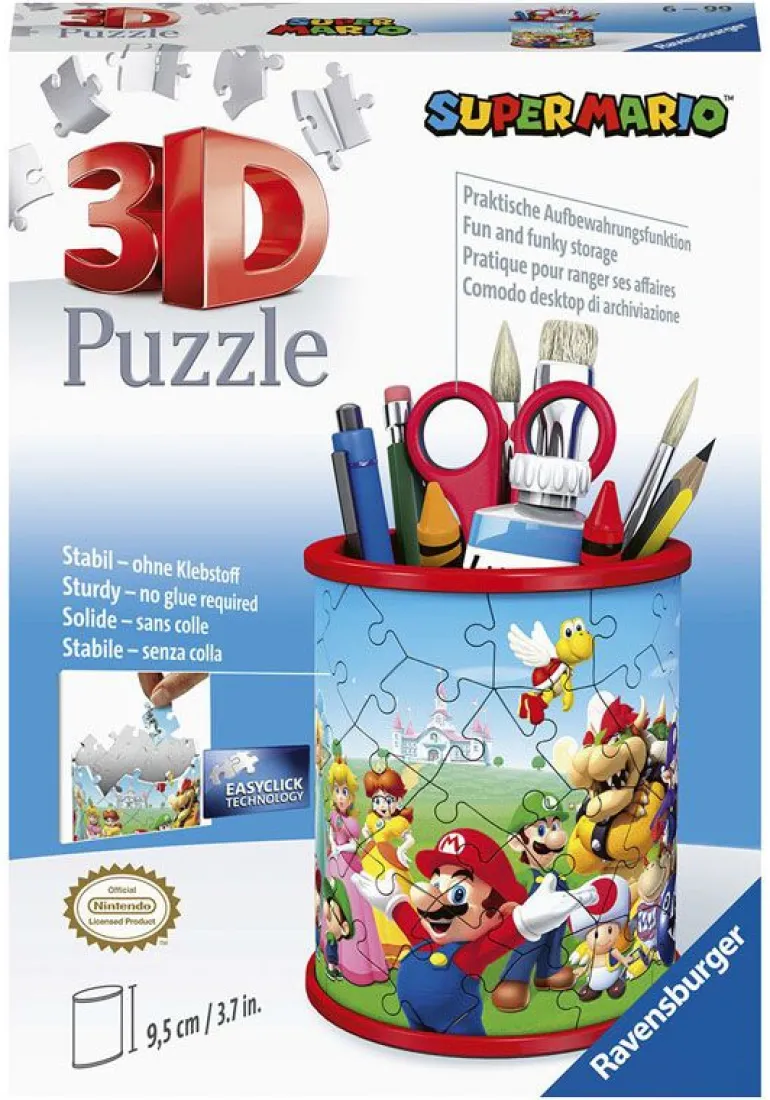 Ravensburger 3D Puslespill 54 Brikker - Super Mario Oppbevaring