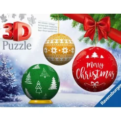 Ravensburger 3D Puslespill 56 Brikker (assortert) - Julekule