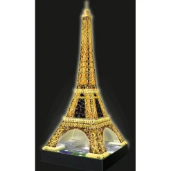 Ravensburger 3D Puslespill 216 Brikker - Eiffeltårnet Nattversjon