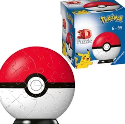 Ravensburger 3D Puslespill 55 brikker - Pokémon Pokeball