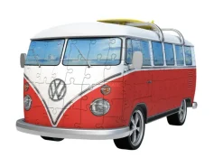 Ravensburger 3D Puslespill 162 Brikker - Volkswagen T1 Folkevognsbuss