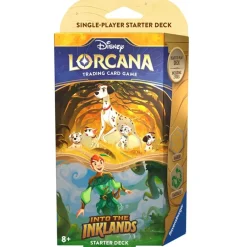 Ravensburger Disney Lorcana S3 Into the Inklands Startsett - Amber & Emerald