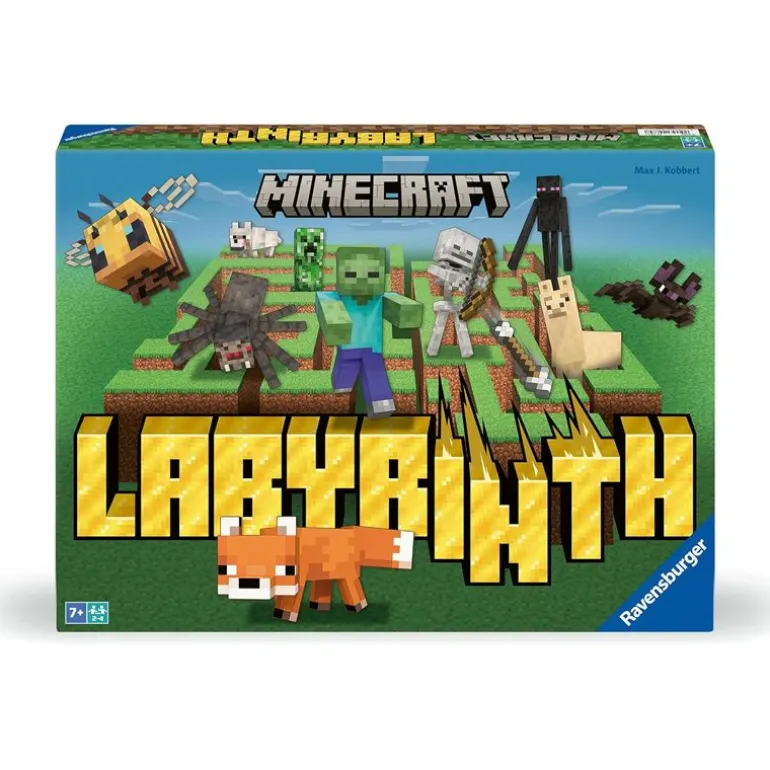 Ravensburger Labyrinth Brettspill (NO) - Minecraft