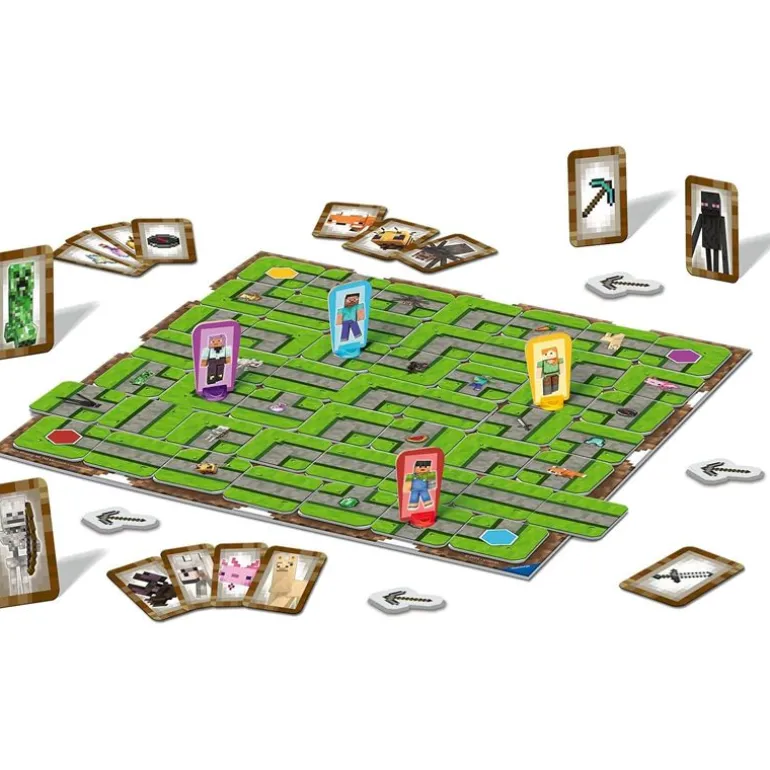 Ravensburger Labyrinth Brettspill (NO) - Minecraft