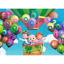 Ravensburger Lær og Spill Puslespill 2x12 Brikker - CoComelon