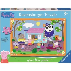 Ravensburger Peppa Gris Puslespill 24 Brikker - Peppa's Klubbhus