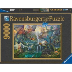 Ravensburger Puslespill 9000 Brikker - Magisk Skog: Drager