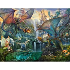 Ravensburger Puslespill 9000 Brikker - Magisk Skog: Drager