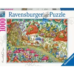 Ravensburger Puslespill 1000 Brikker - Blomstrete Sopphus