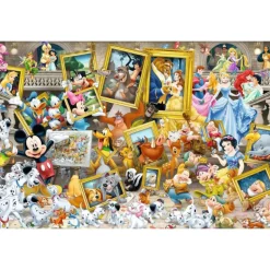 Ravensburger Puslespill 5000 Brikker - Disney Antikk Multikarakterer