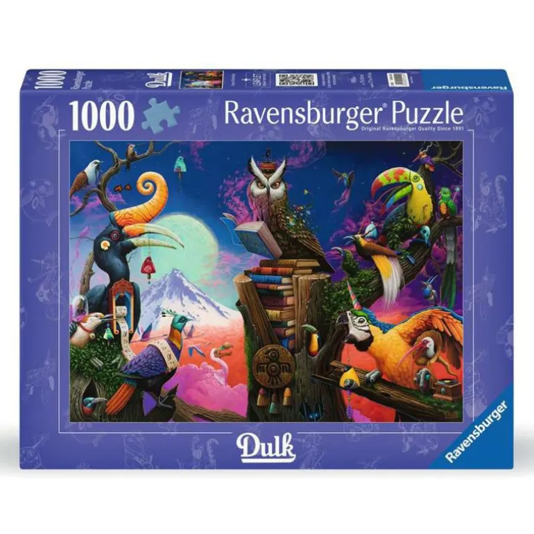 Ravensburger Puslespill 1000 Brikker - Songs Of Extinct Birds