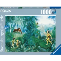Ravensburger Puslespill 1000 Brikker - Ronja Røverdatter