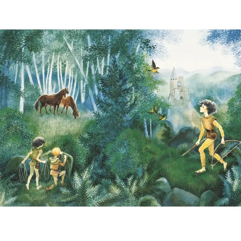 Ravensburger Puslespill 1000 Brikker - Ronja Røverdatter