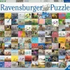 Ravensburger Puslespill 1500 Brikker - 99 Sykkelmotiver