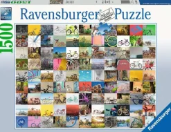 Ravensburger Puslespill 1500 Brikker - 99 Sykkelmotiver
