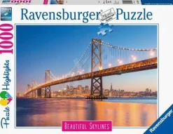 Ravensburger Puslespill 1000 Brikker - San Francisco