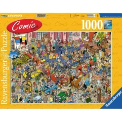 Ravensburger Puslespill 1000 Brikker - Auksjon Comic