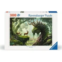 Ravensburger Puslespill 3000 Brikker - Skogens drage våkner