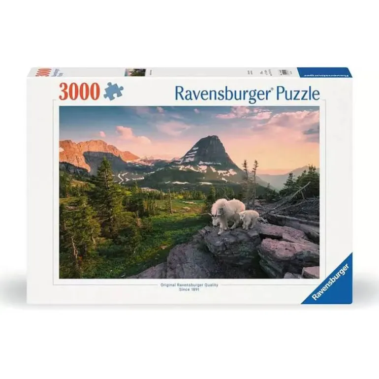 Ravensburger Puslespill 3000 Brikker - Foto bylandskap