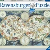 Ravensburger Puslespill 1500 Brikker - Fantastic Beasts Verdenskart
