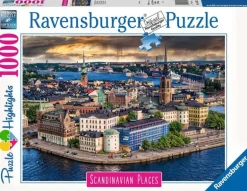 Ravensburger Puslespill 1000 Brikker - Stockholm, Sverige