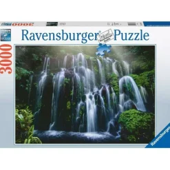 Ravensburger Puslespill 3000 Brikker - Waterfall Retreat Bali