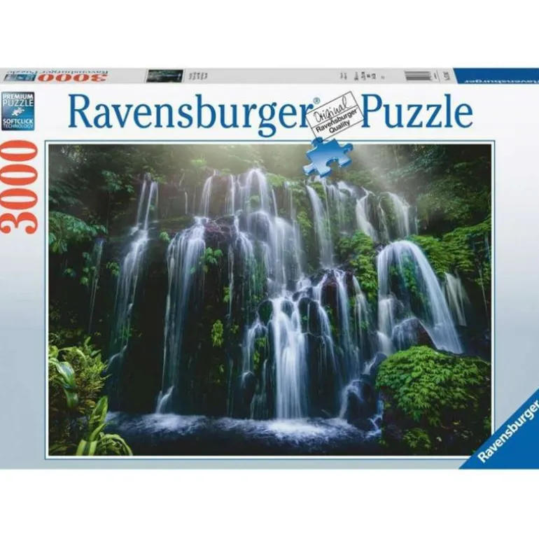 Ravensburger Puslespill 3000 Brikker - Waterfall Retreat Bali