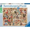 Ravensburger Puslespill 1500 Brikker - Kjærlighet Gjennom Tidene
