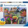 Ravensburger Puslespill 300 Brikker - Sykler