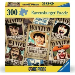 Ravensburger Puslespill 300 Brikker - One Piece: Wanted
