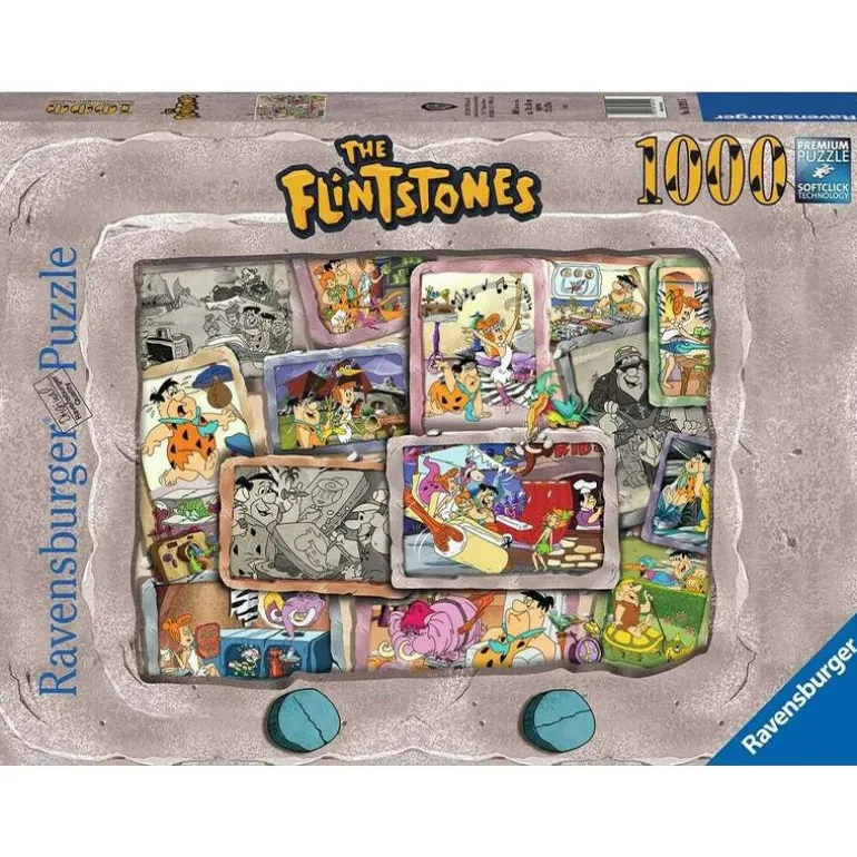 Ravensburger Puslespill 1000 Brikker - The Flintstones