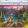 Ravensburger Puslespill 3000 Brikker - Tigrer i Paradis Lagune