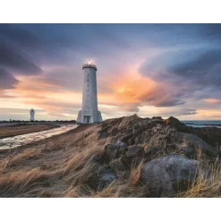 Ravensburger Puslespill 1500 Brikker - Akranes Fyrtårn, Island