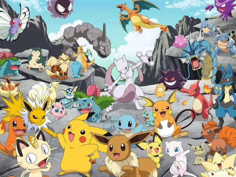 Ravensburger Puslespill 1500 Brikker - Pokémon Classics