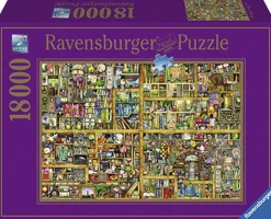 Ravensburger Puslespill 18000 Brikker - Magical bookcase