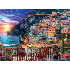 Ravensburger Puslespill 1000 Brikker - Dinner in Positano