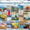 Ravensburger Puslespill 1500 Brikker - Coastal Collage