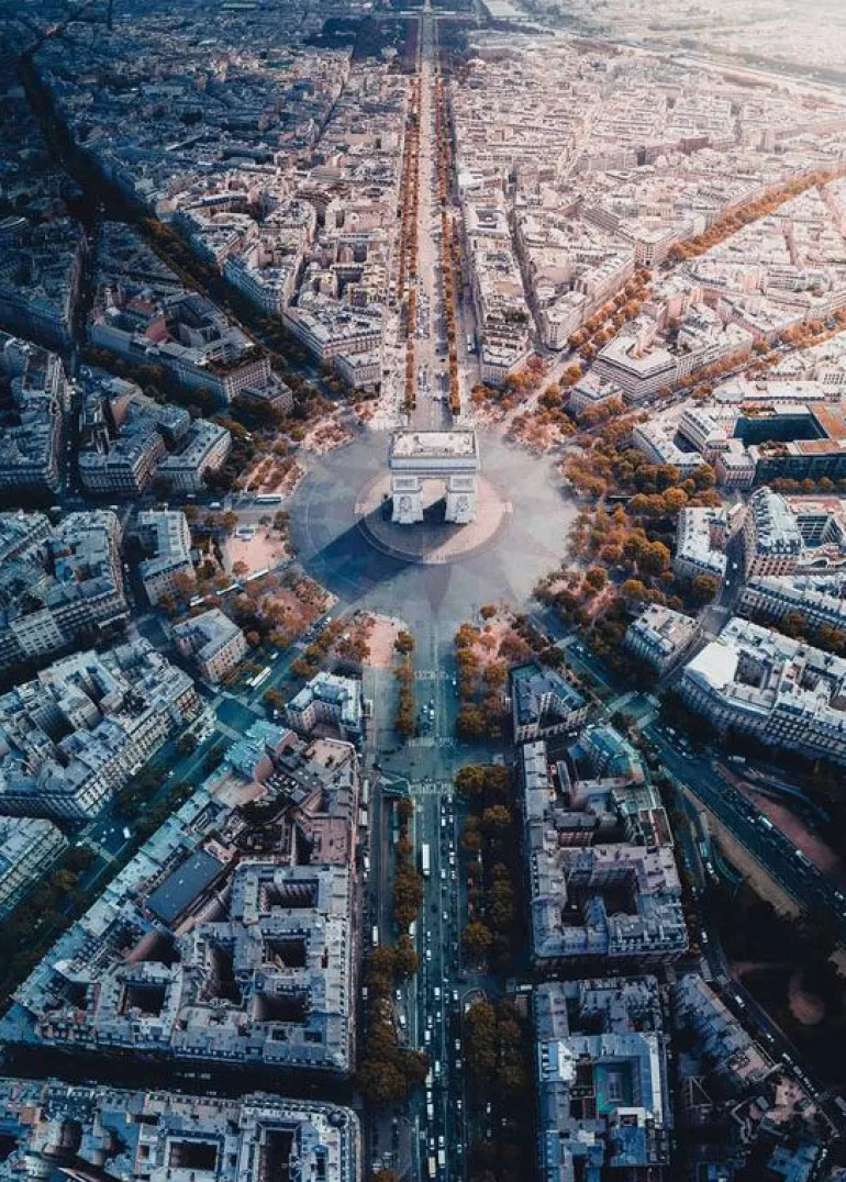 Ravensburger Puslespill 1000 Brikker - Paris Ovenfra