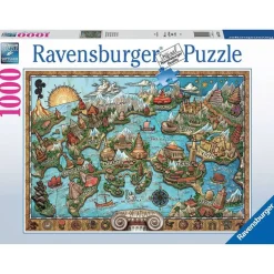 Ravensburger Puslespill 1000 Brikker - Atlantis