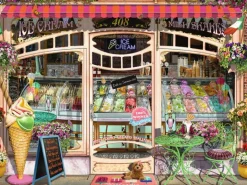 Ravensburger Puslespill 1500 Brikker - Ice cream Shop