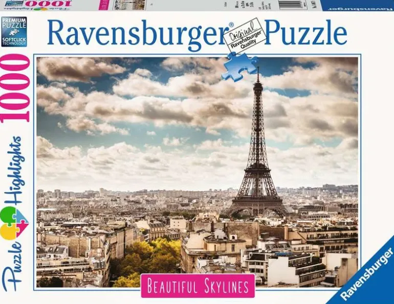 Ravensburger Puslespill 1000 Brikker - Paris