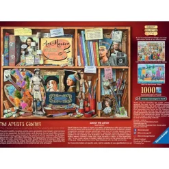 Ravensburger Puslespill 1000 Brikker - Artist Cabinet