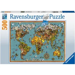 Ravensburger Puslespill 500 Brikker - World of Butterflies