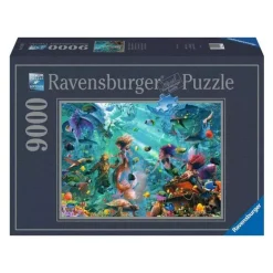 Ravensburger Puslespill 9000 Brikker - Riket Under Vann