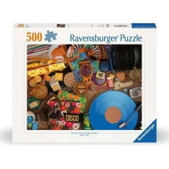 Ravensburger Puslespill 500 Brikker - Vinyl Is Back