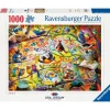 Ravensburger Puslespill 1000 Brikker - Travle fugler